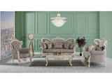 Kelebek Coffee Table Cream from Furnia - Luna Furniture