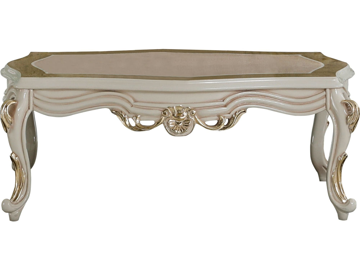 Kelebek Coffee Table Cream from Furnia - Luna Furniture
