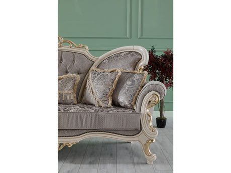 Kelebek Vizon Traditional Loveseat from Furnia - Luna Furniture