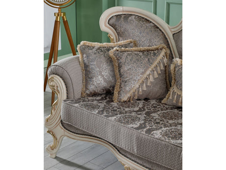 Kelebek Vizon Traditional Loveseat from Furnia - Luna Furniture