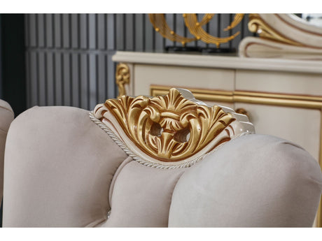Buse Diningroom Chair Cream from Furnia - Luna Furniture