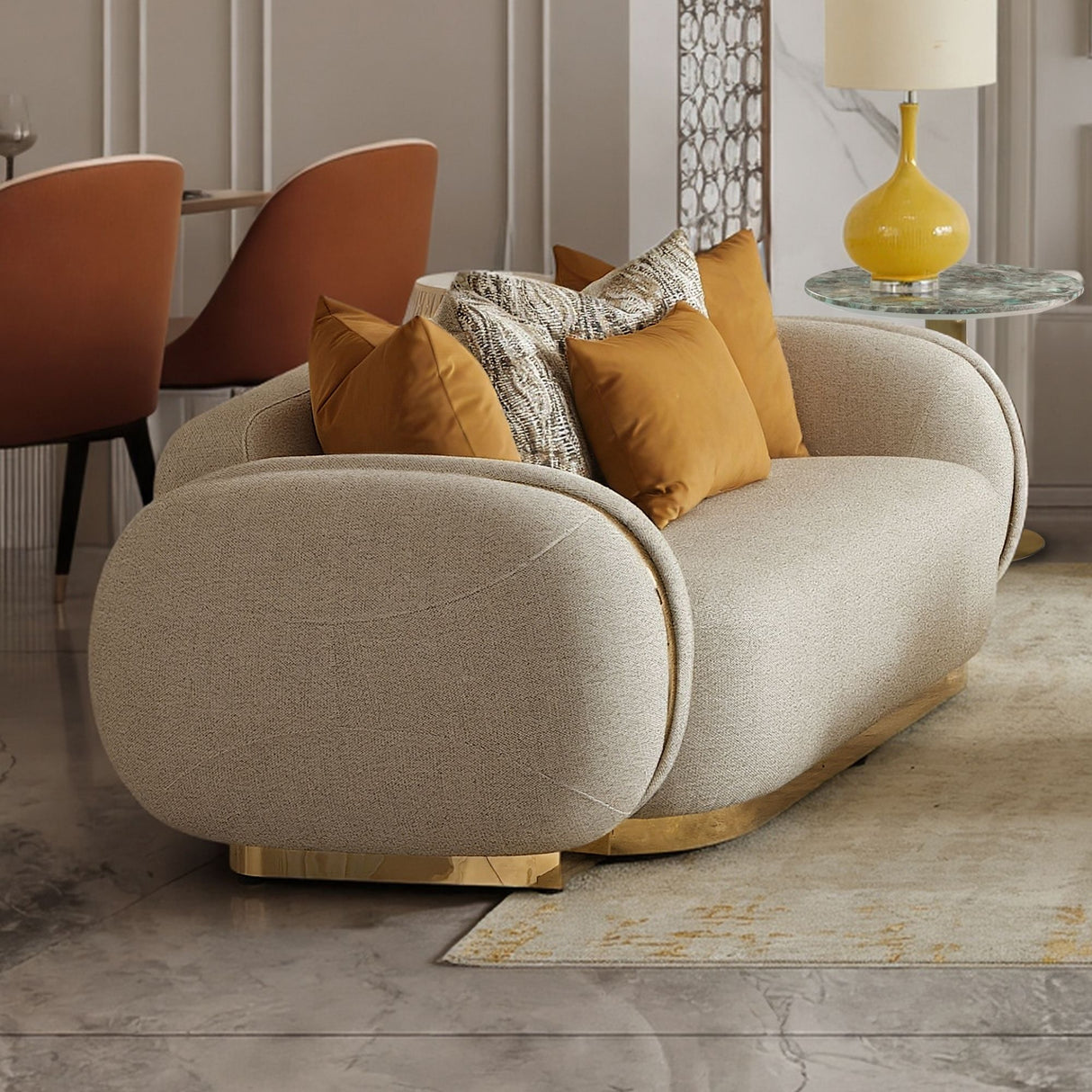 FOB HD-100 3-Piece Living Room Set