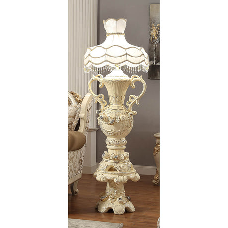 HD-1182 Antique White/Gold 40" Lamp from Homey Design - Luna Furniture