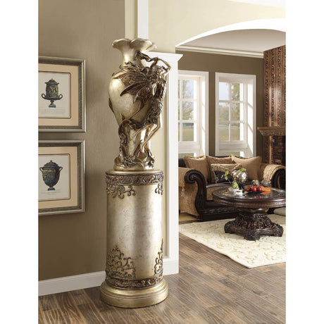 HD-1509 Belle Silver Vase from Homey Design - Luna Furniture