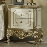 HD-1812 Champagne 4-Piece Bedroom Set from Homey Design - Luna Furniture