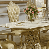 HD-1812 Champagne Buffet from Homey Design - Luna Furniture