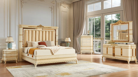 HD-1882 4-Piece Bedroom Set from Homey Design - Luna Furniture