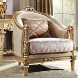 HD-2019 Natural Chair from Homey Design - Luna Furniture