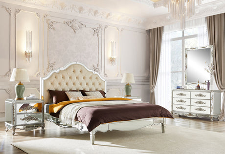 HD-2800 Mirror 5-Piece Bedroom Set from Homey Design - Luna Furniture