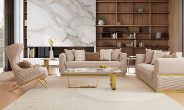 HD-3181 3-Piece Living Room Set