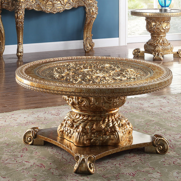 HD-328G Gold Coffee Table
