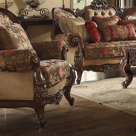 HD-39 Dark Oak Chair from Homey Design - Luna Furniture