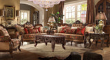 HD-39 Dark Oak Loveseat from Homey Design - Luna Furniture