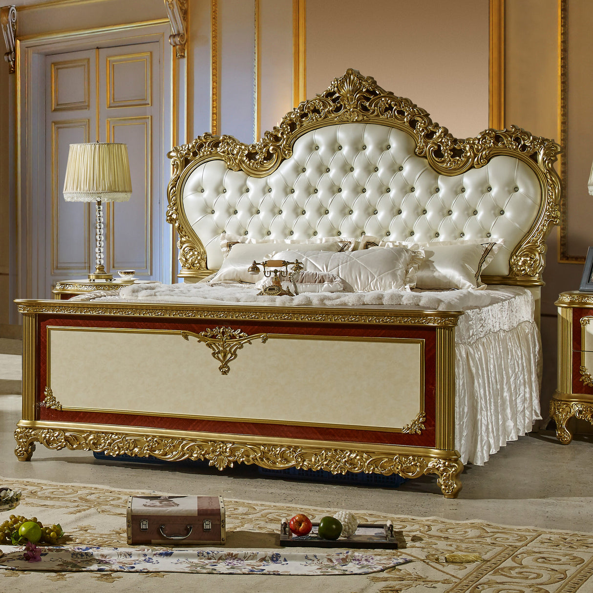 HD-5138 Eastern King Bed from Homey Design - Luna Furniture
