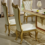 HD-5138 Pearl/Cherry 11-Piece Dining Room Set (Table & 2 Arm Chairs & 6 Side Chairs & Buffet & Mirror) from Homey Design - Luna Furniture
