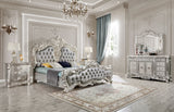 HD-5800 Antique Gray Nightstand from Homey Design - Luna Furniture