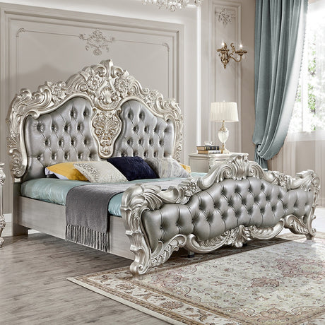 HD-5800 Antique Gray Mirror from Homey Design - Luna Furniture