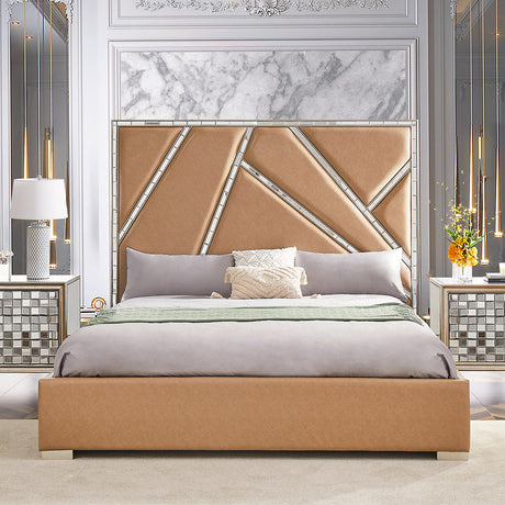 HD-6039 Mirror 5-Piece Bedroom Set from Homey Design - Luna Furniture