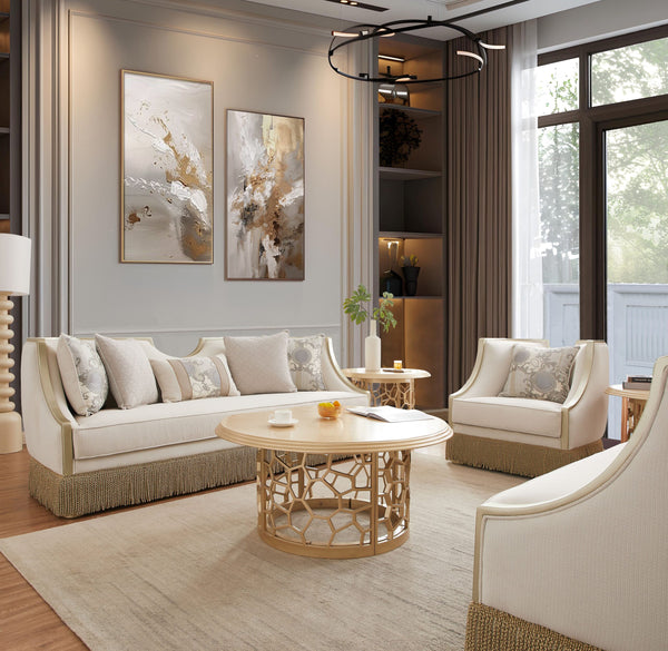 HD-6127 3-Piece Living Room Set