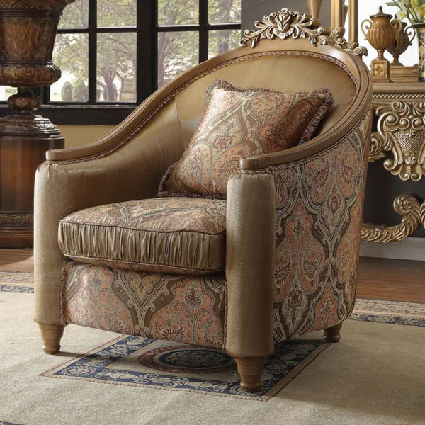 HD-622 Antique Brown Chair