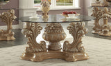 HD-7012 Pickle Frost/Antique Silver Coffee Table from Homey Design - Luna Furniture