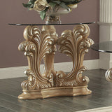 HD-7012 Pickle Frost/Antique Silver End Table from Homey Design - Luna Furniture