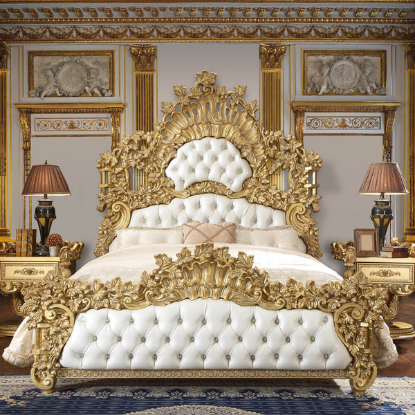 HD-8086 Metallic Gold Bed