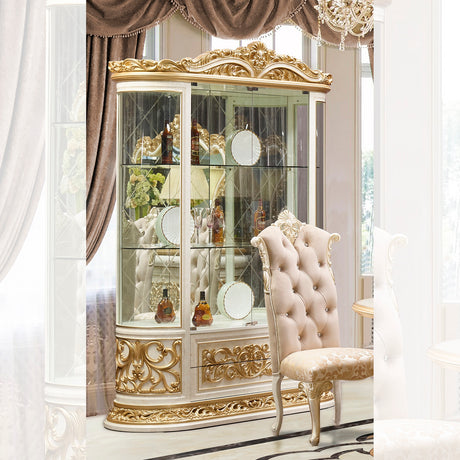 HD-903 Cream/Gold China from Homey Design - Luna Furniture