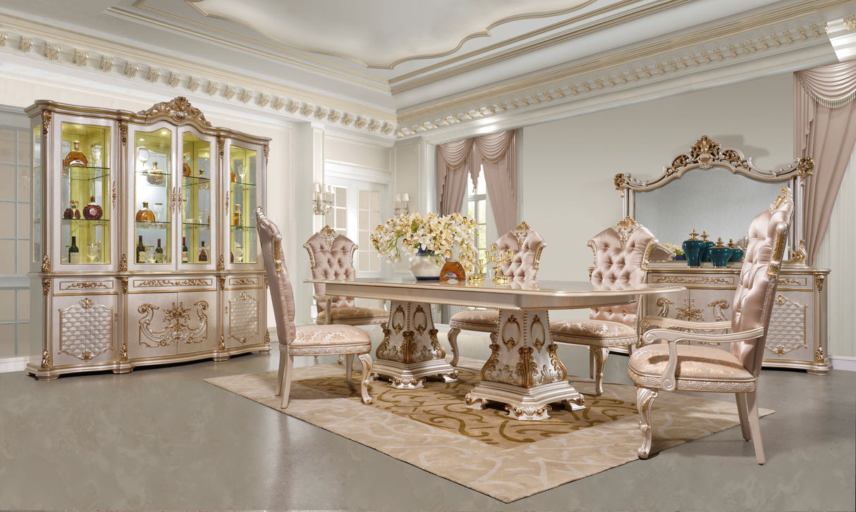 HD-9086 7-Piece Dining Set from Homey Design - Luna Furniture