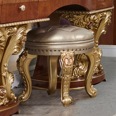 HD-9090 Mahogany 4-Piece Bedroom Set from Homey Design - Luna Furniture