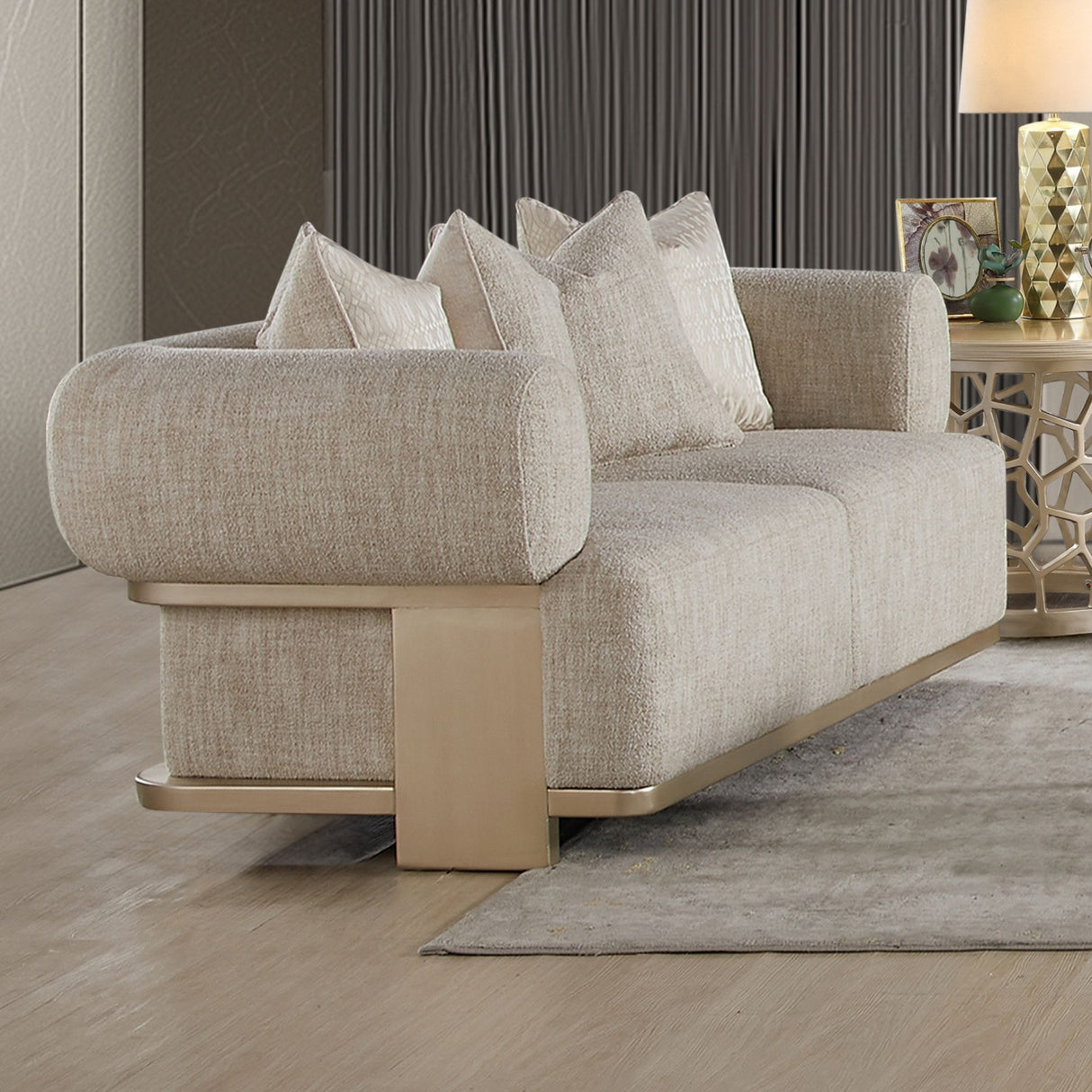 FOB HD-966 3-Piece Living Room Set