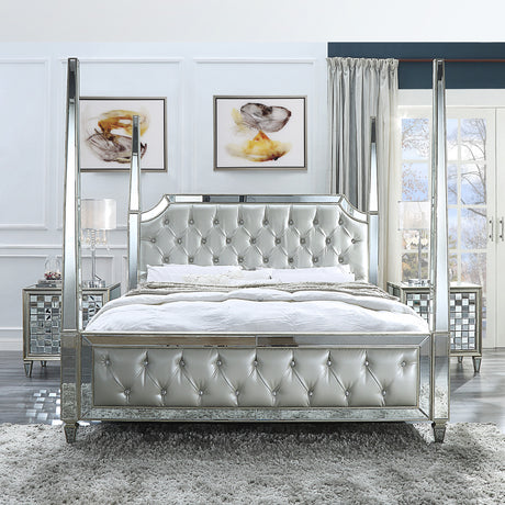 HD-6001 Mirror 5-Piece Bedroom Set from Homey Design - Luna Furniture