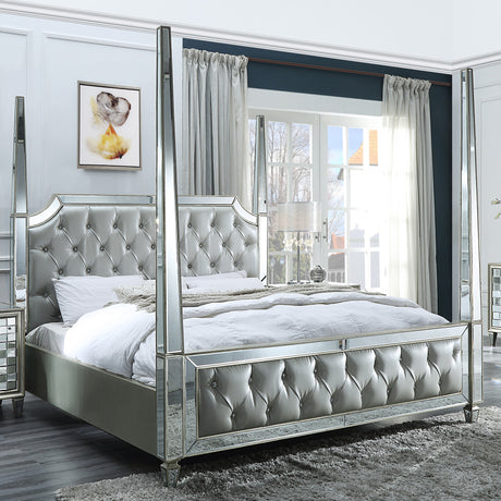 HD-6001 Mirror 5-Piece Bedroom Set from Homey Design - Luna Furniture