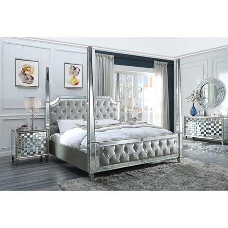 HD-6001 Mirror 5-Piece Bedroom Set from Homey Design - Luna Furniture