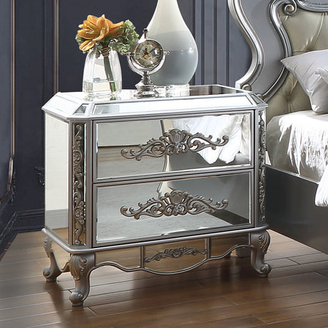 HD-2800 Mirror 5-Piece Bedroom Set from Homey Design - Luna Furniture