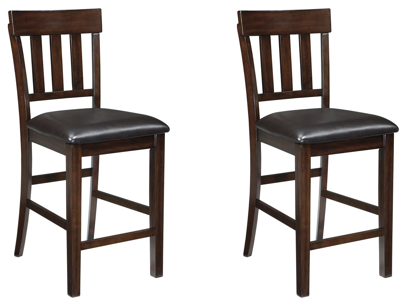 Haddigan 2-Piece Bar Stool in Dark Brown from Ashley - Luna Furniture