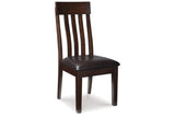 Haddigan Dark Brown Dining Table and 8 Chairs from Ashley - Luna Furniture