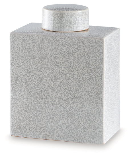 Haddworth Antique White Jar from Ashley - Luna Furniture