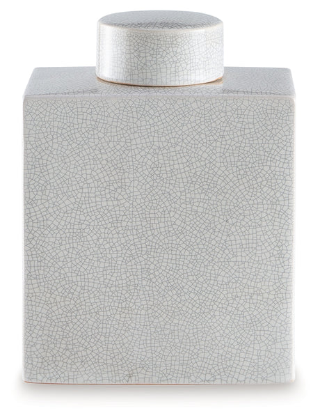 Haddworth Antique White Jar from Ashley - Luna Furniture