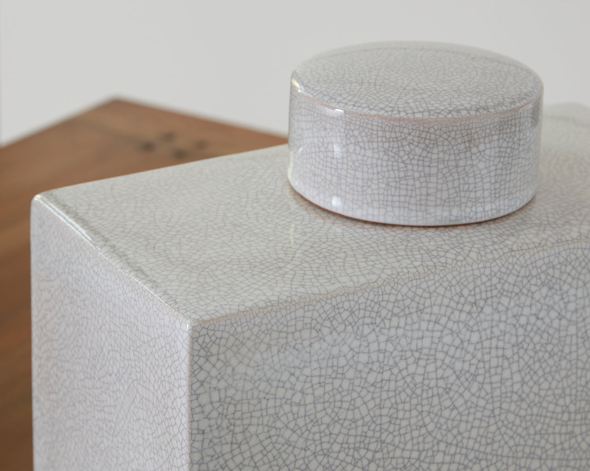 Haddworth Antique White Jar from Ashley - Luna Furniture