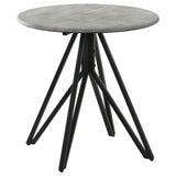 Hadi Cement 3-Piece Round Coffee and End Table Set from Coaster - Luna Furniture