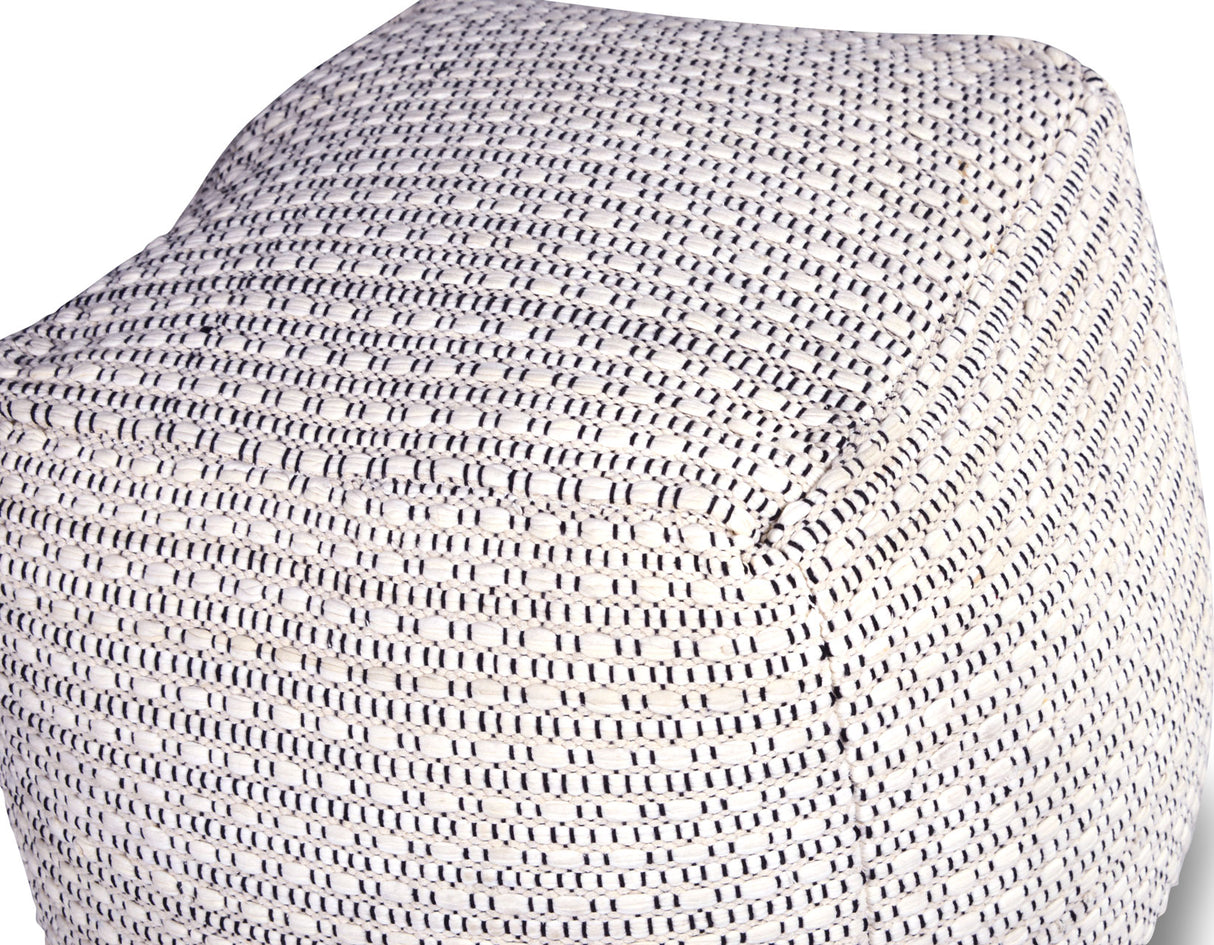 Hakim Handwoven Pouf from Steve Silver - Luna Furniture
