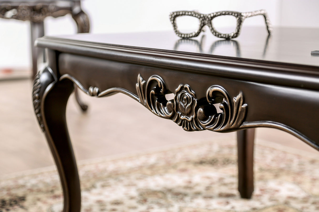 Halcaster Java Coffee Table from Furniture of America - Luna Furniture