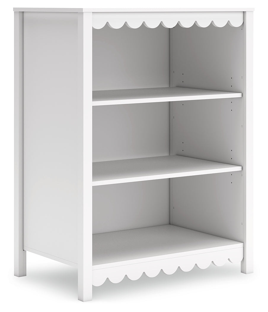 Hallityn White Bookcase from Ashley - Luna Furniture
