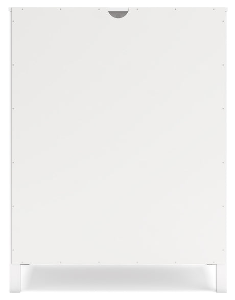 Hallityn White Bookcase from Ashley - Luna Furniture