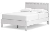 Hallityn White Full Platform Bed from Ashley - Luna Furniture