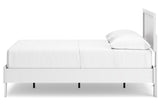 Hallityn White Full Platform Bed from Ashley - Luna Furniture
