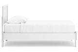 Hallityn White Twin Platform Bed from Ashley - Luna Furniture