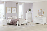 Hallityn White Youth Platform Base Bedroom Set from Ashley - Luna Furniture