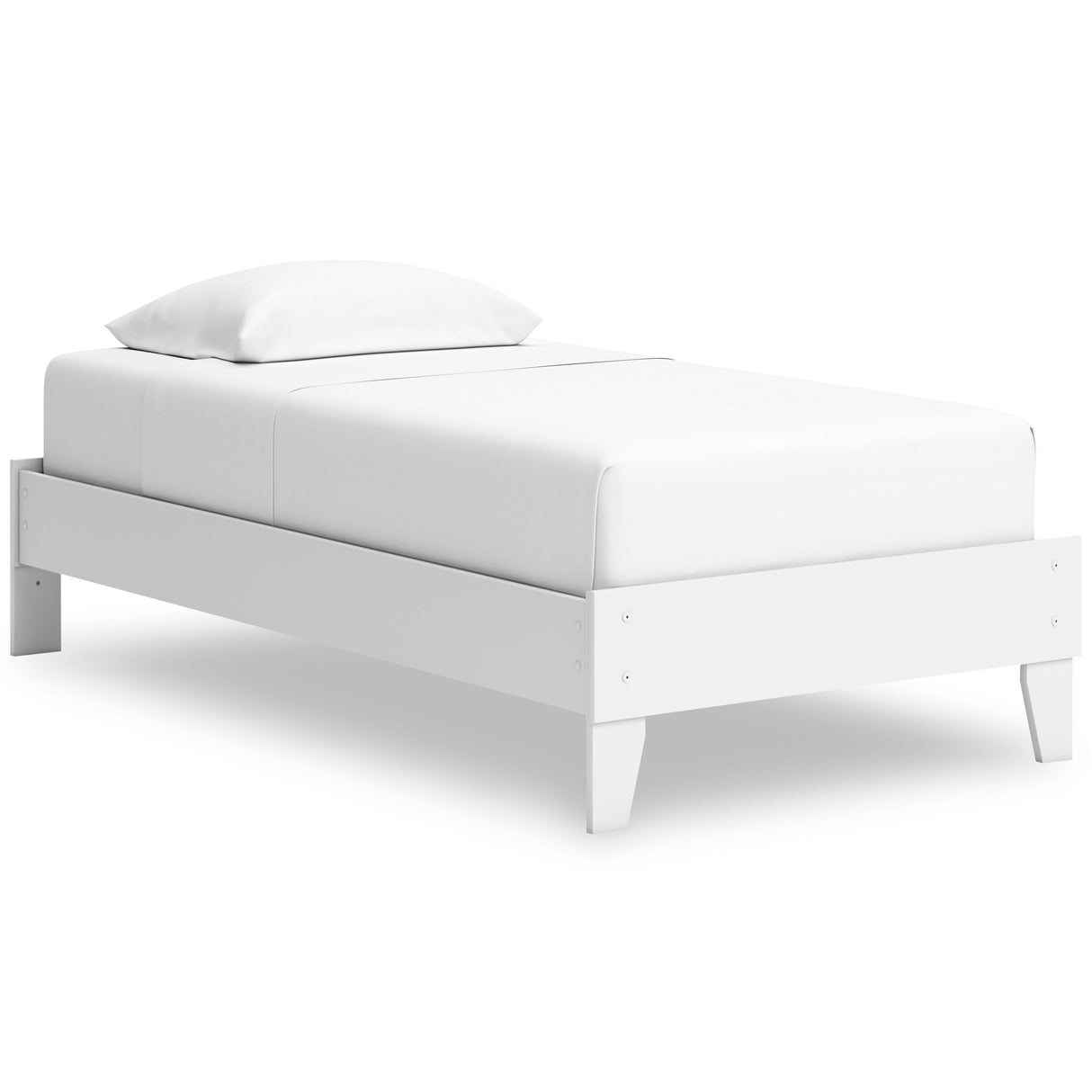 Hallityn White Youth Platform Base Bedroom Set from Ashley - Luna Furniture